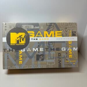 MTV The Game 1999 Music Trivia Life NEW in Box With Damage to Box